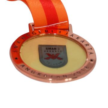 Excellent quality metallic running medal marathon sport event soft enamel medallions manufacturer for custom medals